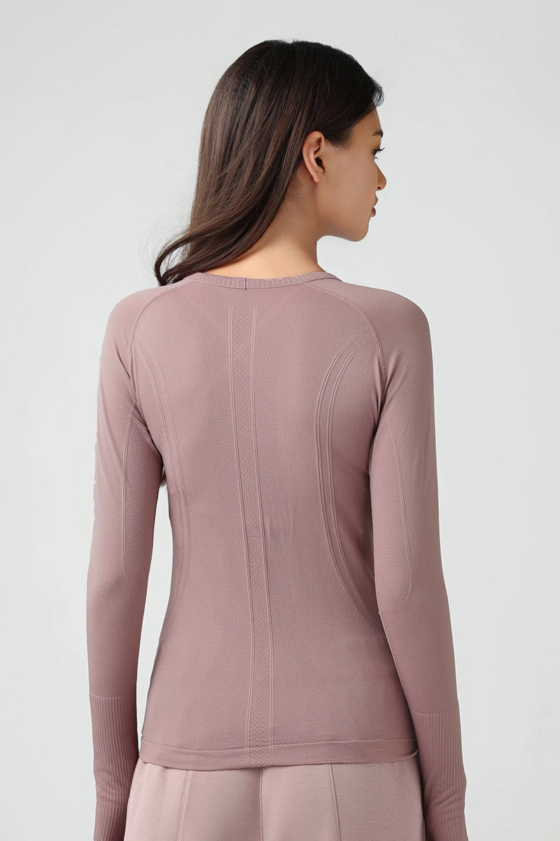 Women'S Yoga Long Sleeved With Thumbhole