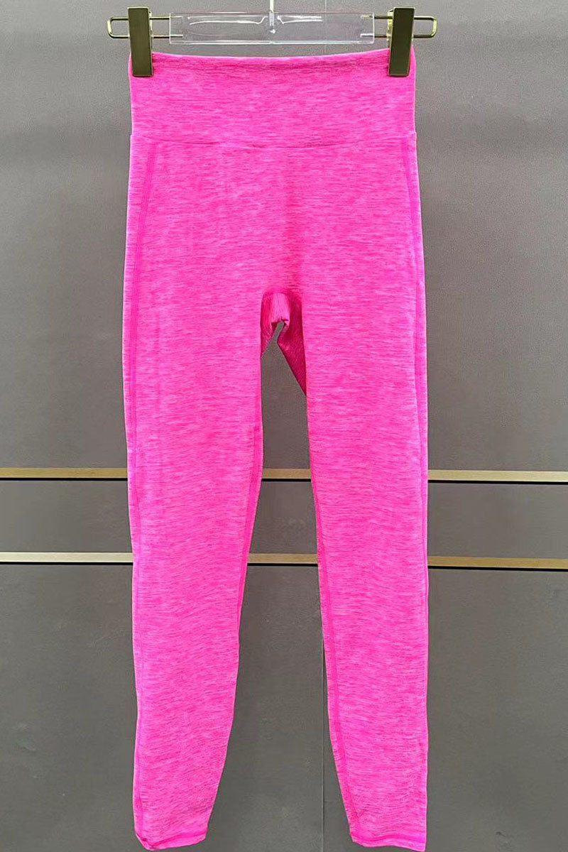 Women Quick Dry Sharpened Tight High Waisted Tummy Tucking Hip Lifting No Embarrassing Lines Outer Wear Yoga Exercise Fitness Pants