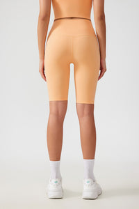 Women Free Size No Embarrassment Line Tummy Tucking Hip Lifting Fitness Sports Yoga 5/10 Shorts