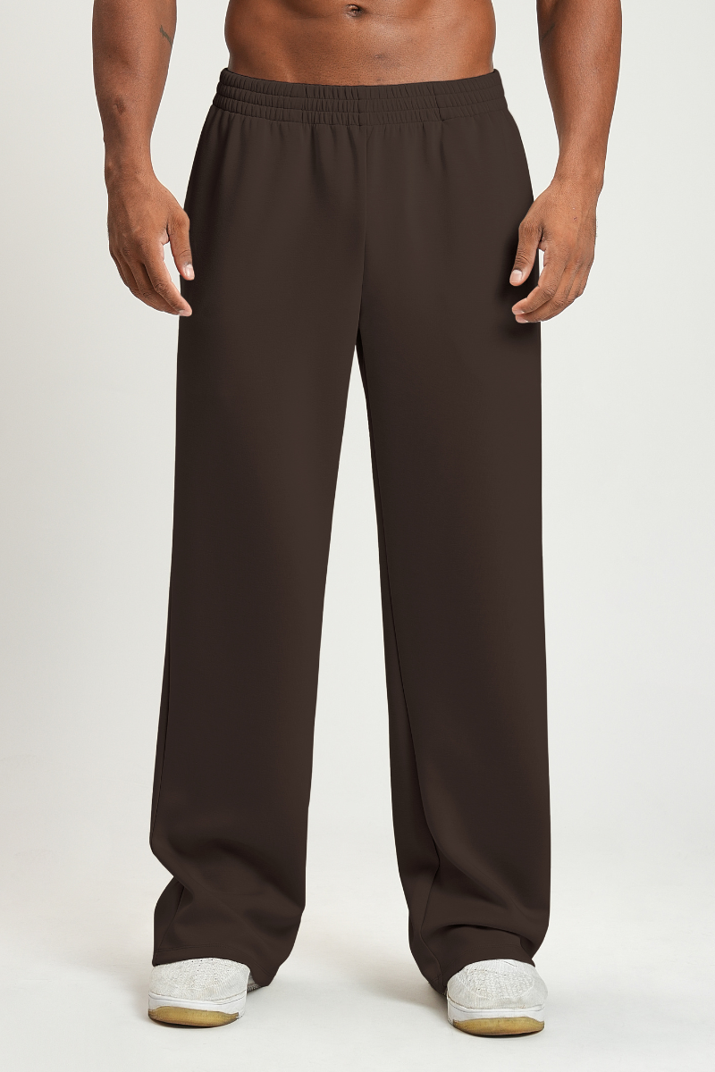 Men's Solid Jogger Loose Fit Casual Athletic Pants