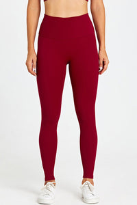 Solid High-Waisted Leggings