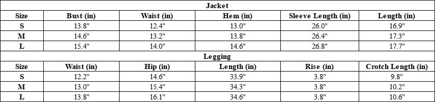 Women's Seamless Color-Block Jacket & Yoga Legging Two-Piece Set