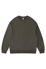 Women's Fall Fleece‑Lined Drop Shoulder Oversized Pullover