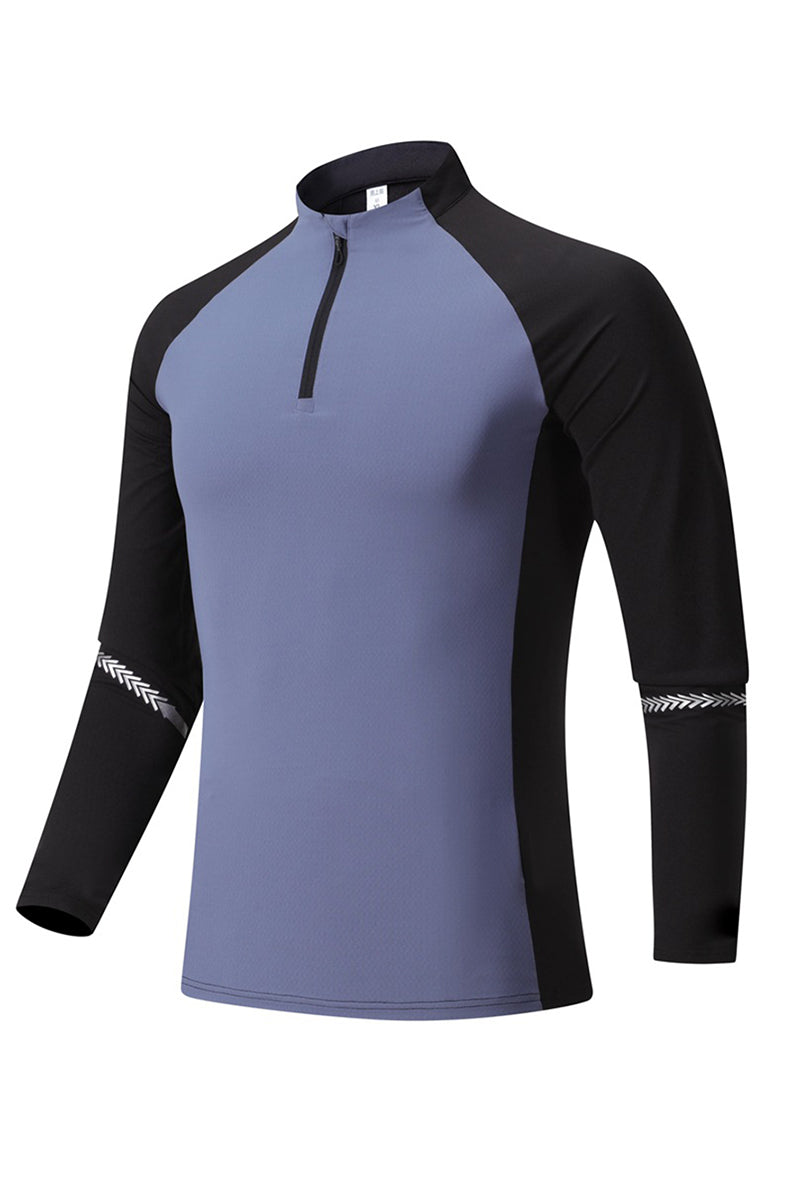 Men Quick-Dry Breathable Training Long Sleeve T-Shirt