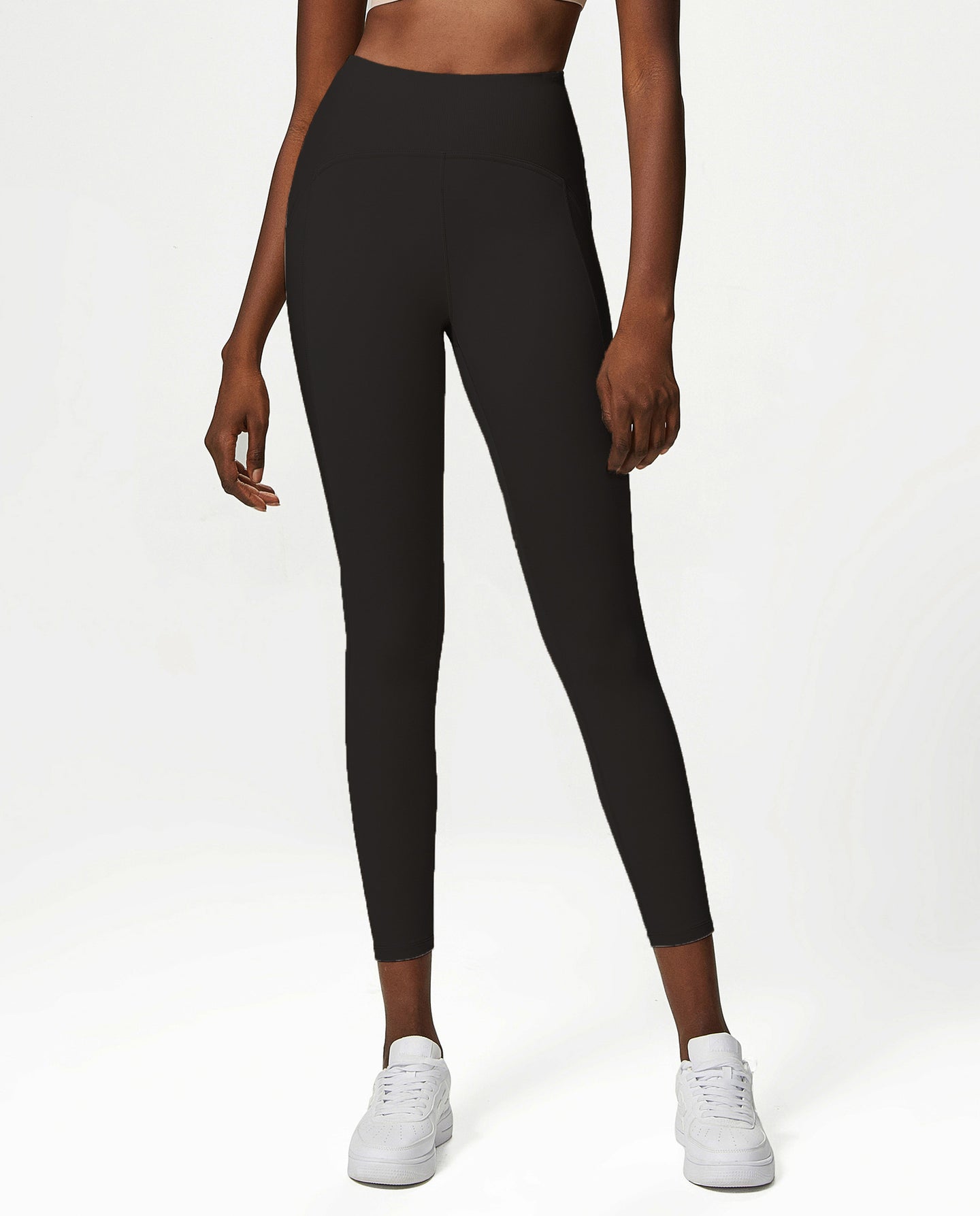 Naked feel Anti-wrinkle bubble butt leggings