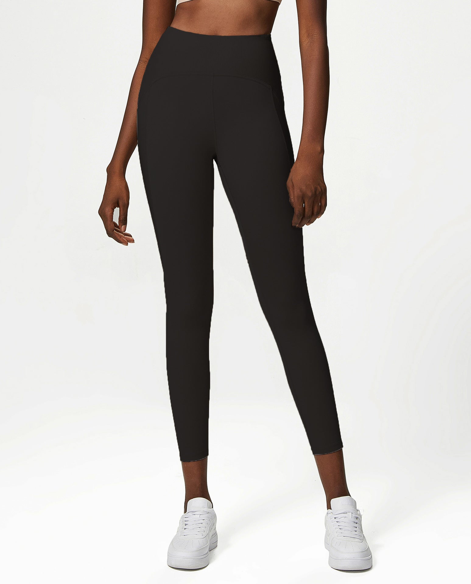 Naked feel Anti-wrinkle bubble butt leggings