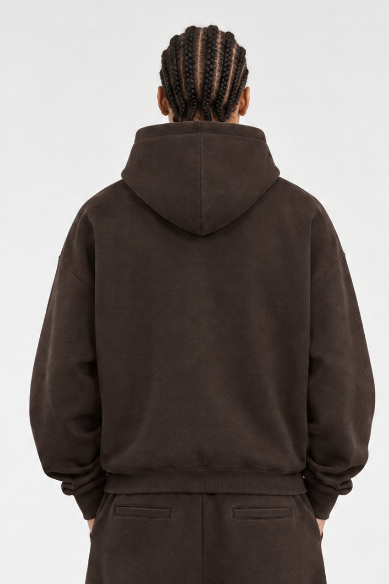 Men's Fall/Winter Kangaroo Pocket Relaxed Fleece Hoodie