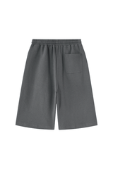 Unisex Waffle Knit Breathable Loose Fit Knee Length Shorts