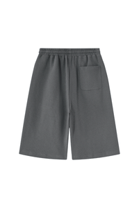 Unisex Waffle Knit Breathable Loose Fit Knee Length Shorts
