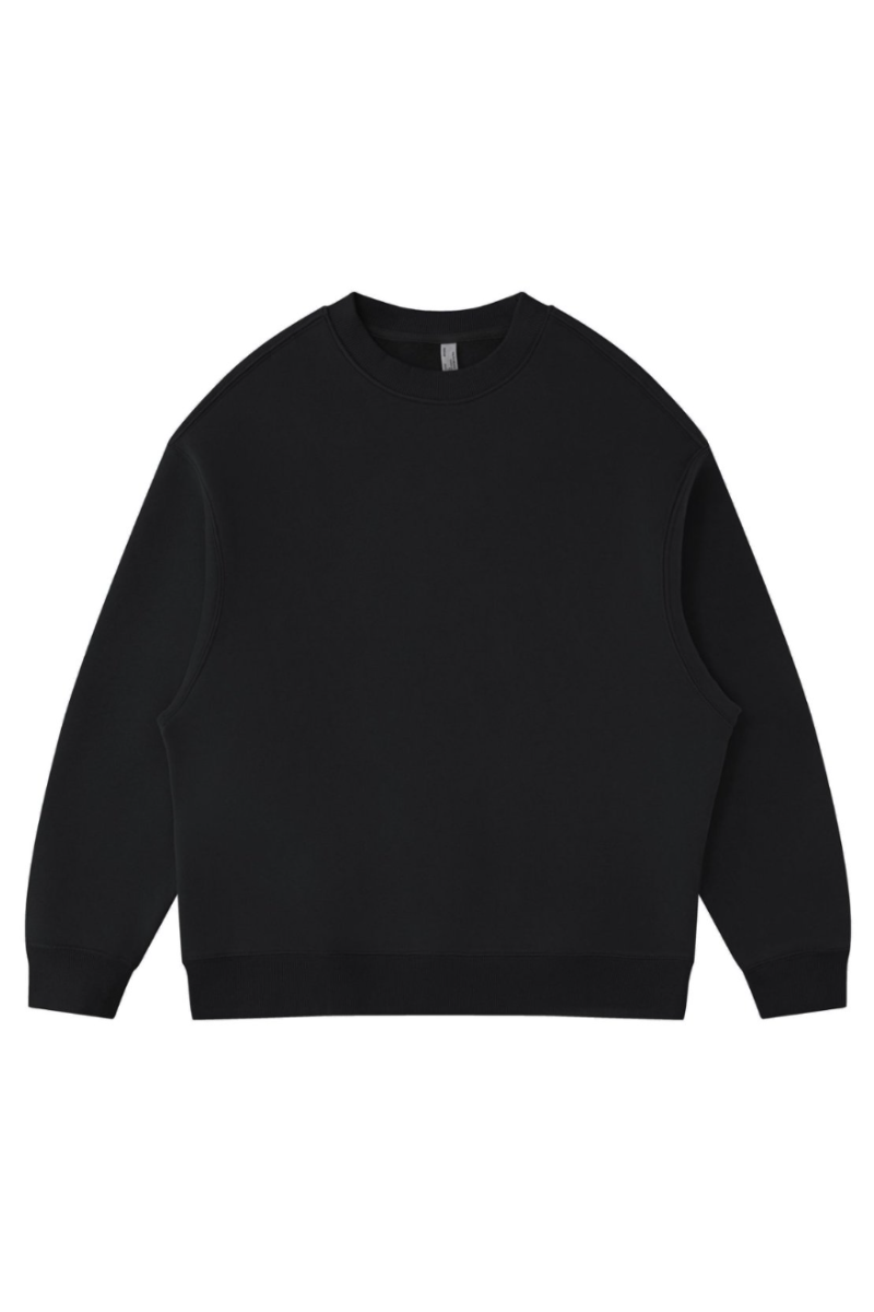Women's Fall Fleece‑Lined Drop Shoulder Oversized Pullover