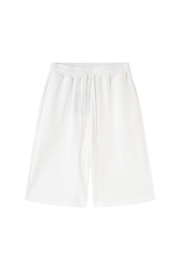 Unisex Waffle Knit Breathable Loose Fit Knee Length Shorts