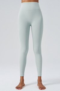 Women's High-waist shaping Tucking Nine-inch Leggings