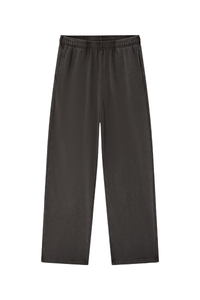 Unisex Fall Washed Snowflake Elastic Waist Sweatpants