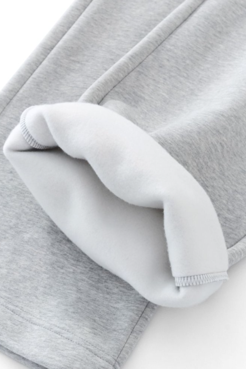 Unisex Fall Drawstring Side Pocket Wide Leg Sweatpants