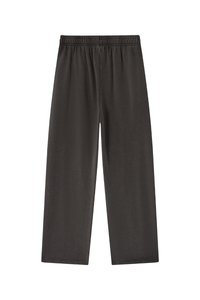 Unisex Fall Washed Snowflake Elastic Waist Sweatpants