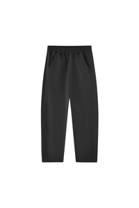 Unisex Fall Heavyweight Relaxed Curved Sweatpants