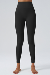 Women's High-waist shaping Tucking Nine-inch Leggings