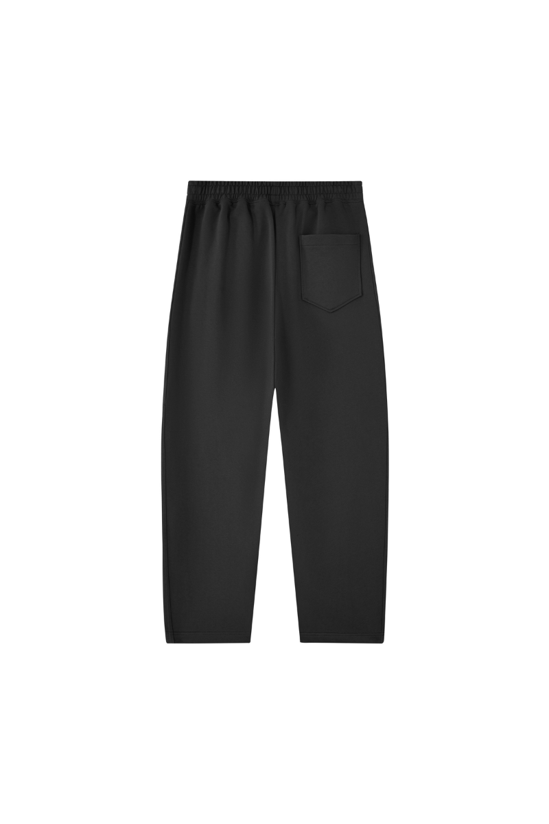 Unisex Fall Heavyweight Relaxed Curved Sweatpants