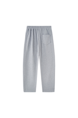Unisex Fall Heavyweight Relaxed Curved Sweatpants