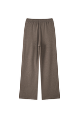 Unisex Fall Heavyweight Drawstring Waist Straight Sweatpants