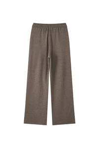 Unisex Fall Heavyweight Drawstring Waist Straight Sweatpants