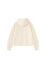 Unisex Fall 100% Cotton Terry Double-Zip Hooded Jacket