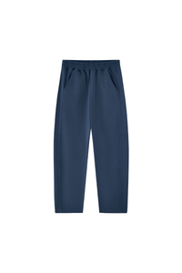 Unisex Fall Heavyweight Relaxed Curved Sweatpants