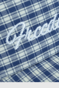 Athletic Plaid Embroidered Sun Visor Vintage  Empty Top Cap