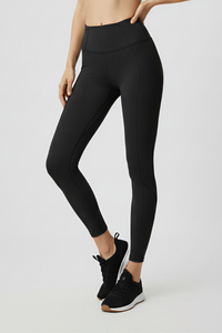 Women Split Design High-Rise Yoga Sports Leggings