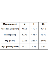 Unisex Fall Washed Fleece Contrast Loose Fit Sweatpants