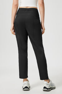Women Straight Light Breathable Ice Feeling Slim Running Fitness Casual Sweatpants