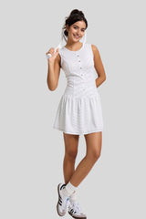 Striped quick-drying tennis sports dress