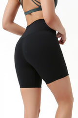 Women High Waist Yoga Shorts