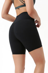 Women High Waist Yoga Shorts