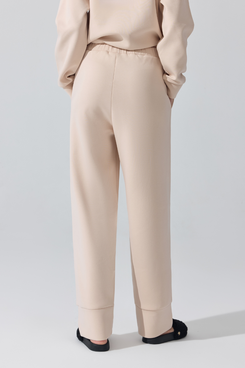 Women's Drawstring Straight-Leg Casual Pants