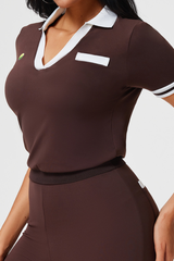 Women's Vintage Polo Style Althletic Set.