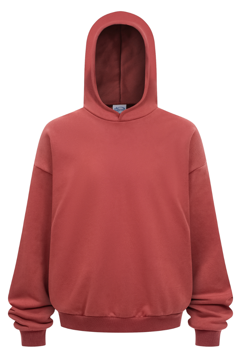 Unisex loose hooded sportswear casual top