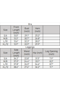 Women's Sports Sets:Cross Back Bra And Side Pocket Leggings