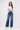 Women's Mid Rise Non-Stretch Wide Leg Denim Jeans