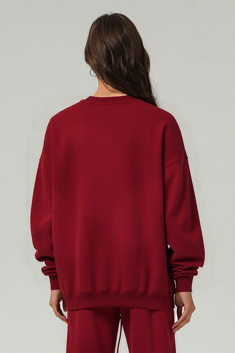 Men/Women Oversize Fleece-Lined Heavyweight Hoodie and pants