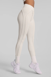 Women's High-Waisted Seam Detail  Naked Feel Yoga Leggings