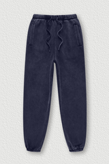Vintage Washed Fleece Joggers - Unisex Winter Streetwear Pants