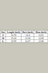 Women's Solid Cropped Sleeveless Sport Tank Top