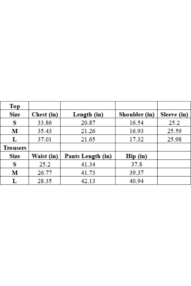 V-neck knitted long pants suit