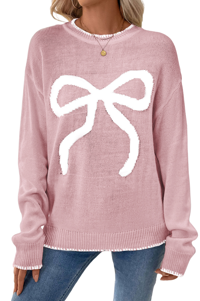 Women's Christmas Pullover Knit Sweater.