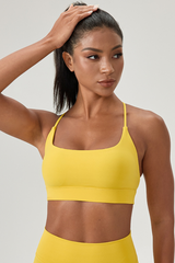 Women’s U-Neck Cross Back Sports Bra