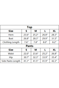 Women's Brushed Cross Back Bra & Flared Pants Yoga Set