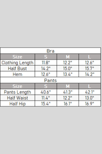Women's Scalloped One Shoulder Bra & Flared Yoga Pants Set