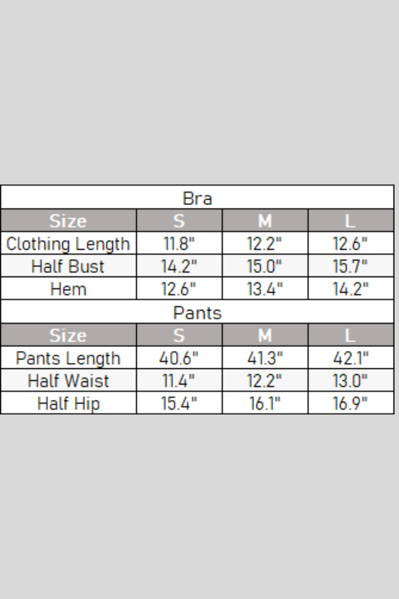 Women's Scalloped One Shoulder Bra & Flared Yoga Pants Set