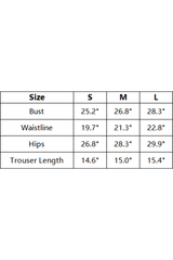 Women's Color Block Set:Halter Bra & V Waist Pocket Shorts